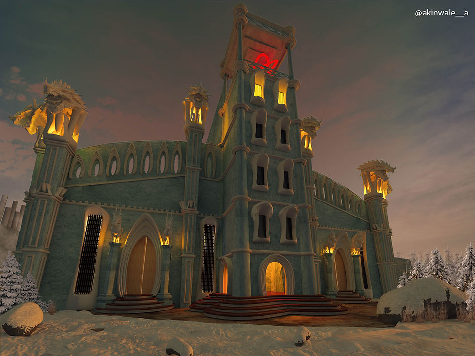 3D image of Cathedral Church of Christ Lagos