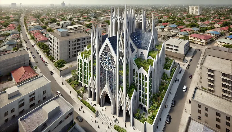 Cathedral church of Christ generated by ChatGPT Dall-E