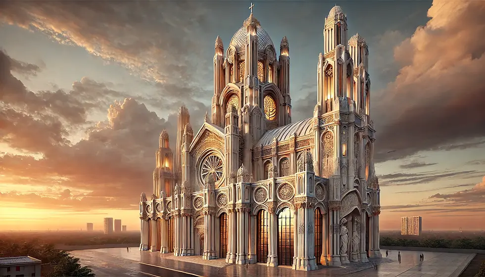 Cathedral Church of Christ generated by ChatGPT Dall-E