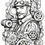 Thumbnail: coloring book for the creative riders. Images of steampunk inspired engines