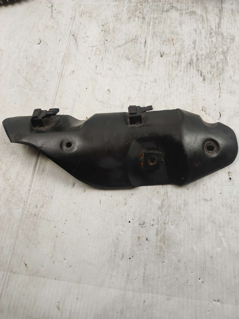 Miniature : Support protection silencieux moto 50cc Bombers Magpower