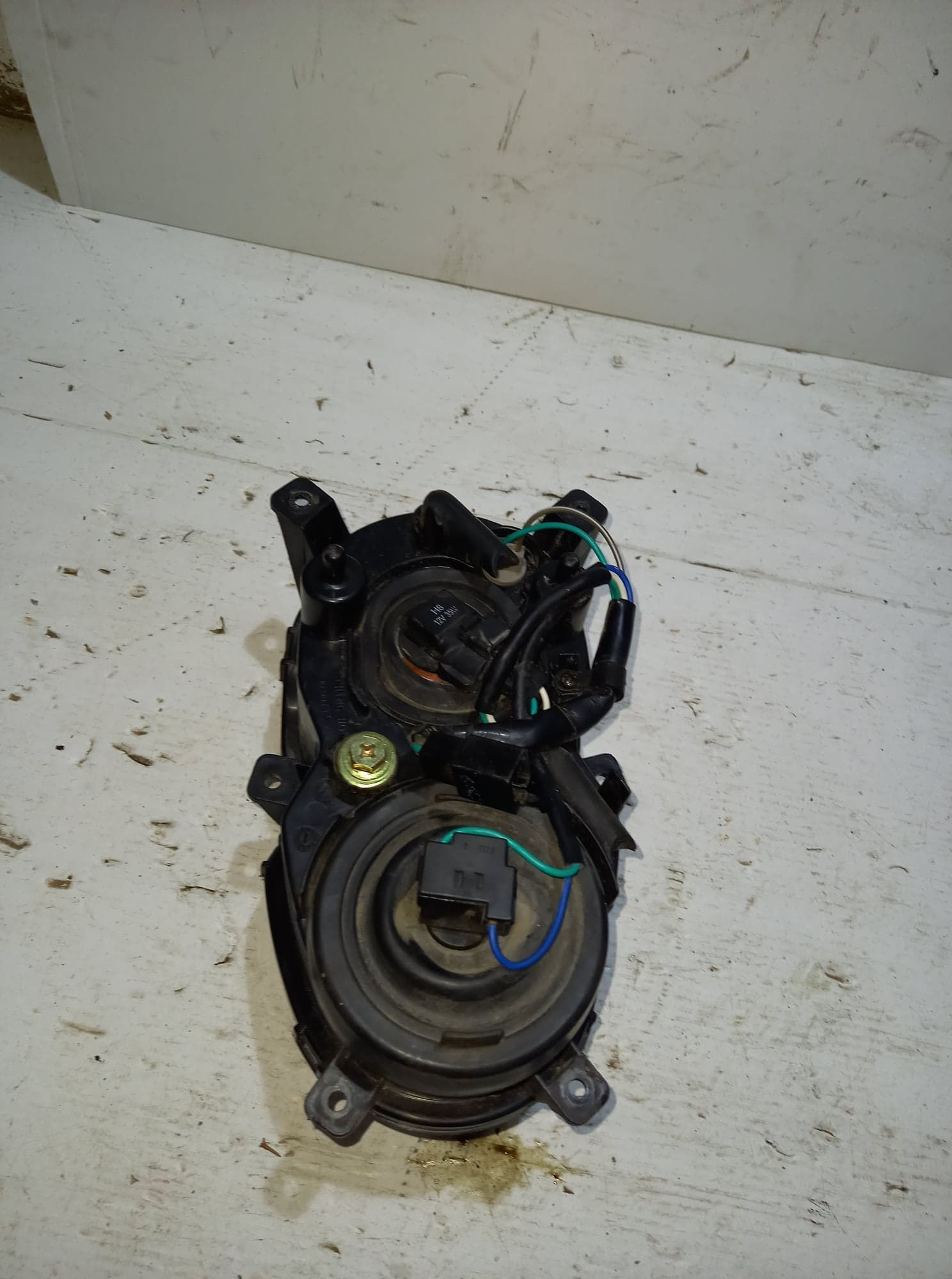 Optique, phare avant kymco kpw50