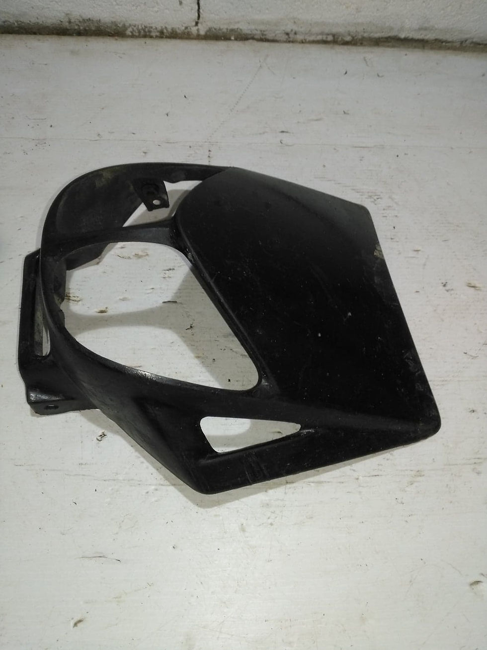 Miniature : Tête de fourche / Plaque phare Derbi (repeind)