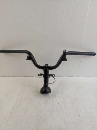 Guidon Universel Tun'R Street Cross Blanc Pour Scooter Peugeot Streetzone 10 Pouces 2013-2017