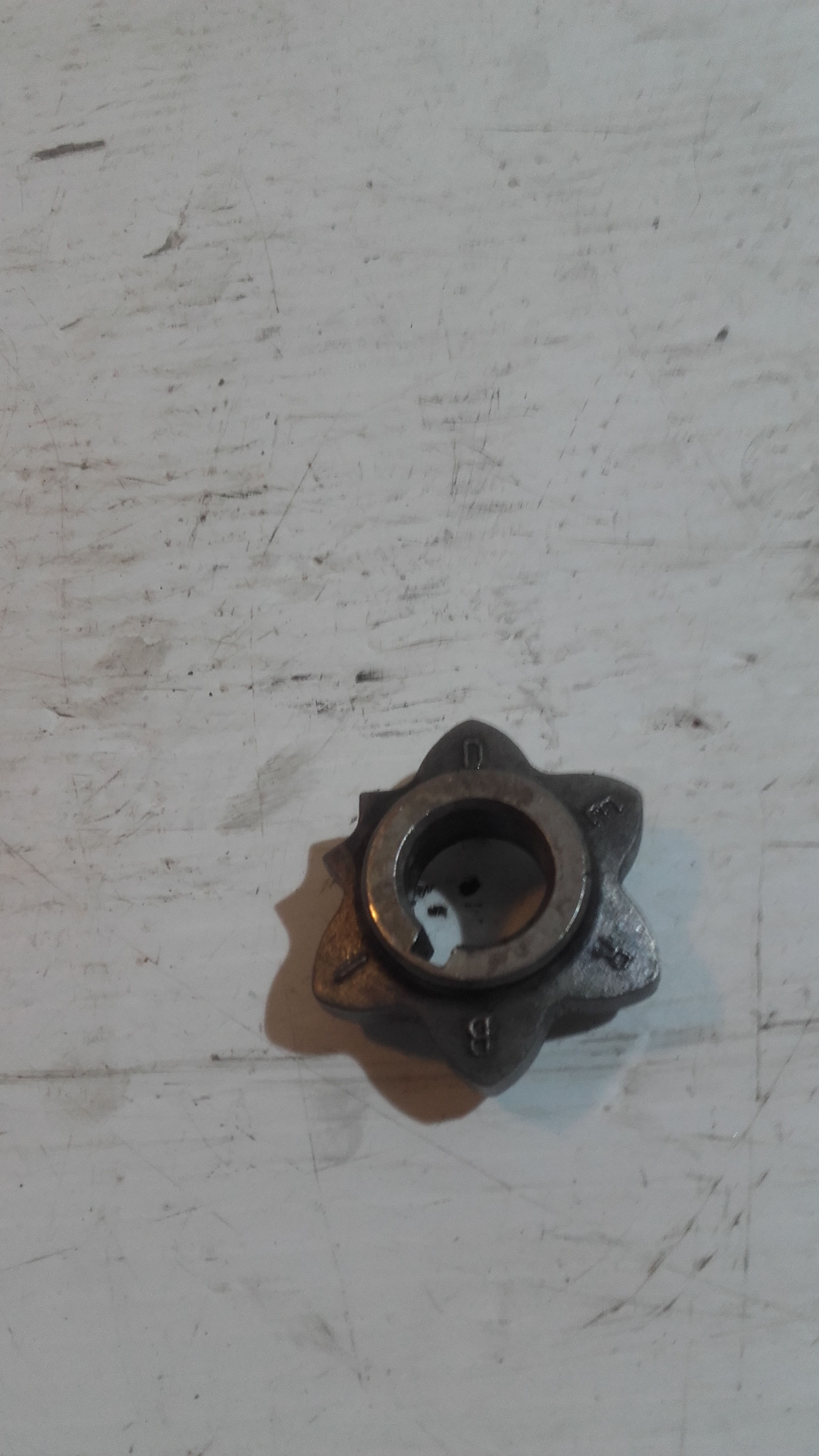 Etoile de barillet boîte de vitesse pour moteur Derbi Euro 1,2,3