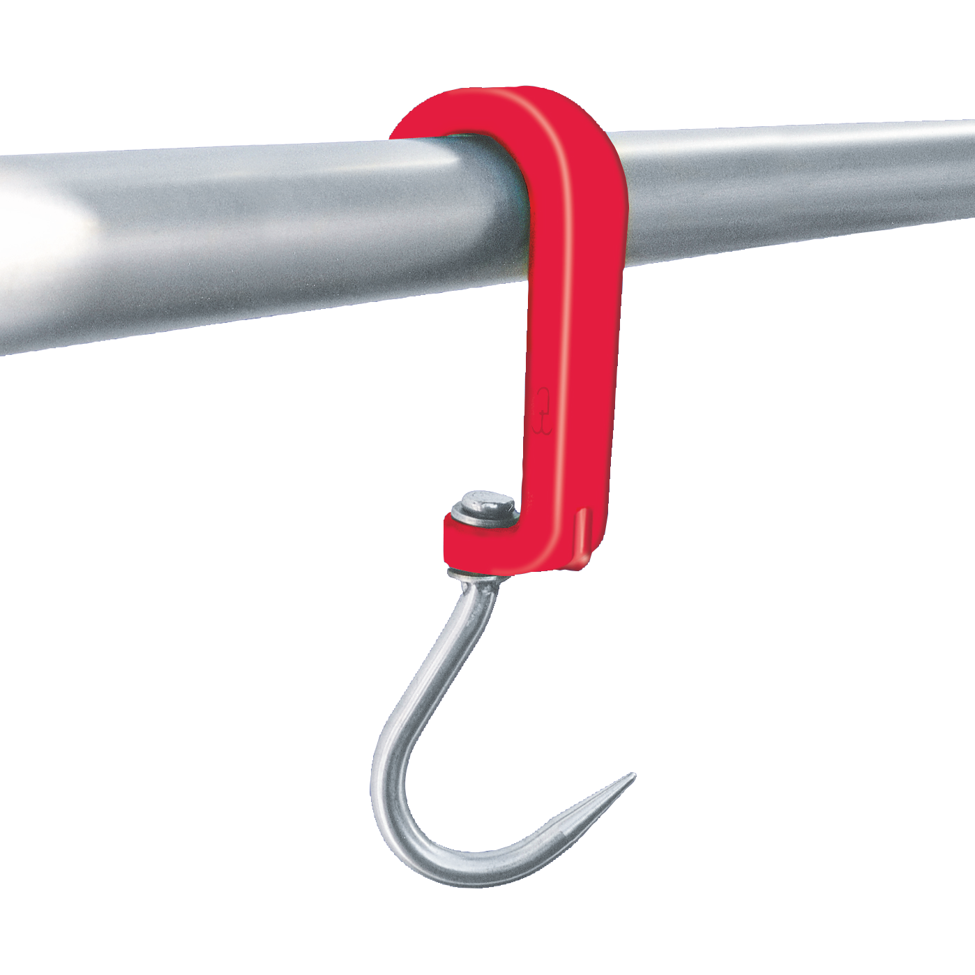 Hak ślizgowy z zawiesiem z tworzywa