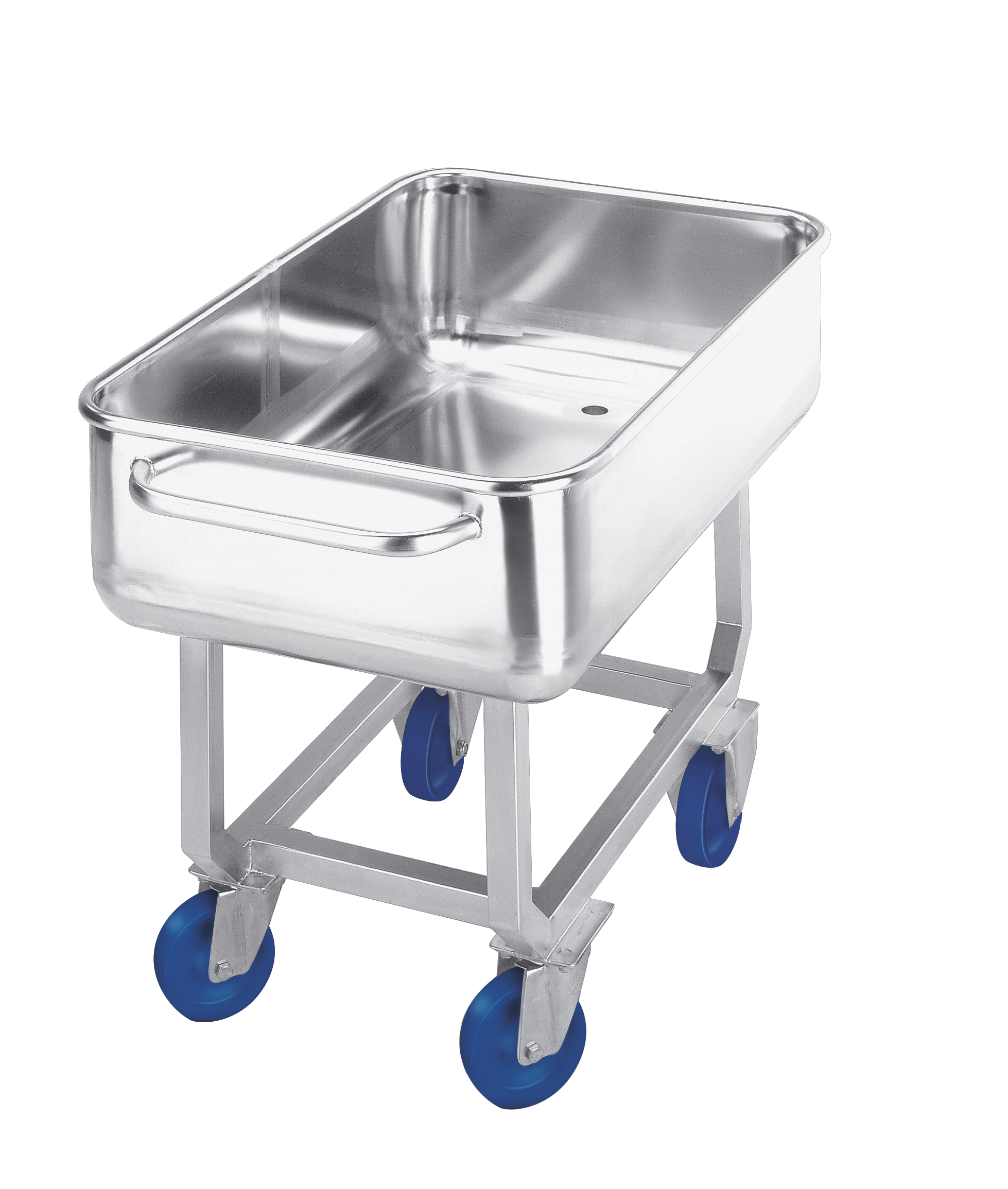Wózek wannowy ze stali nierdzewnej 150 litrów