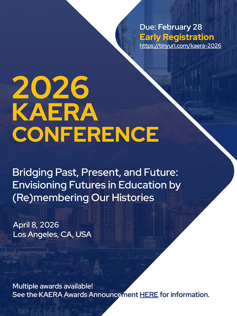 2026 KAERA (Korean-American Educational Researchers Association) Conference