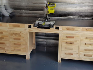 Adding a mitre saw station to the workbench – Part #2