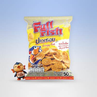 FullFish ปลากรอบ รสดั้งเดิม ขนาด 50 กรัม