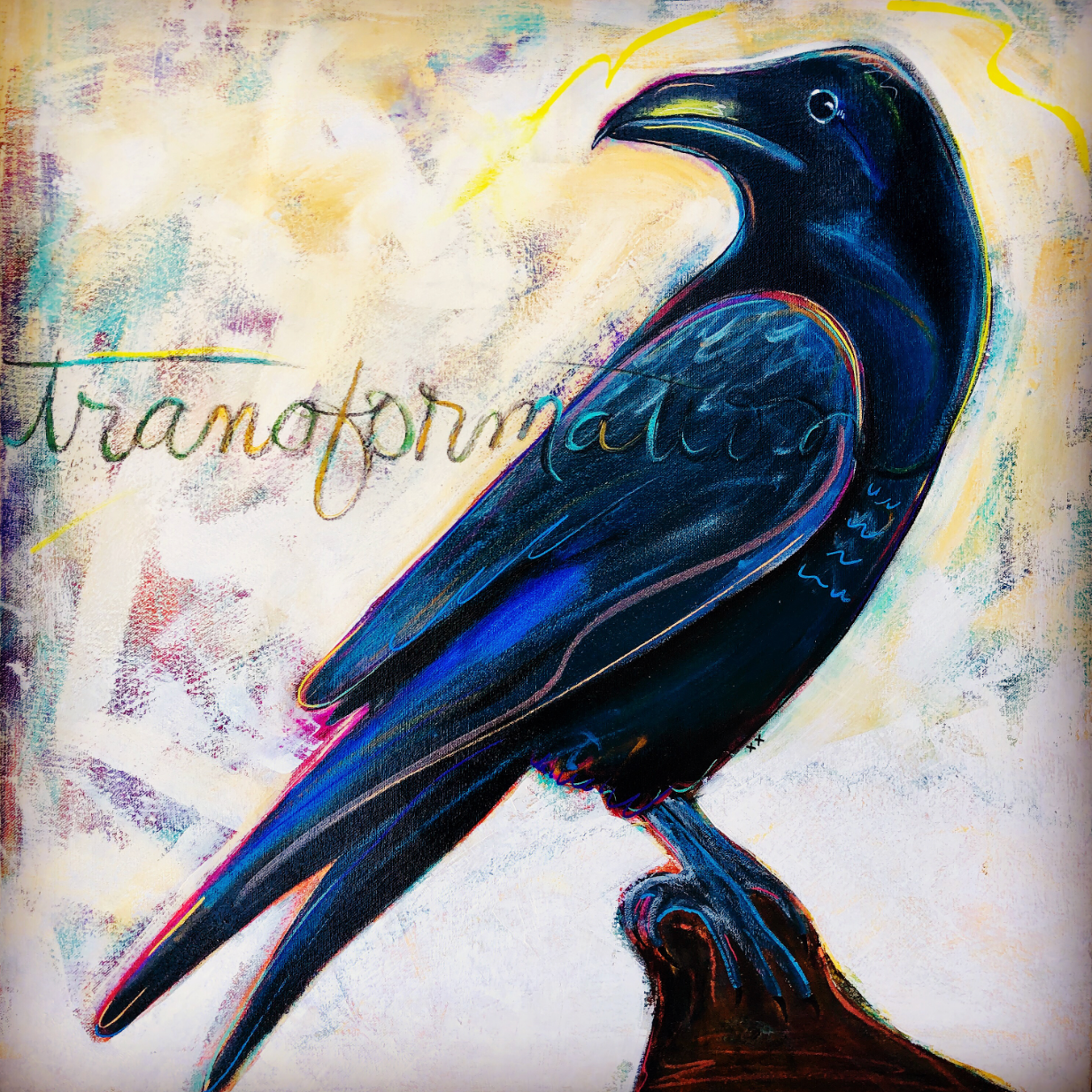 Raven Transformation Print