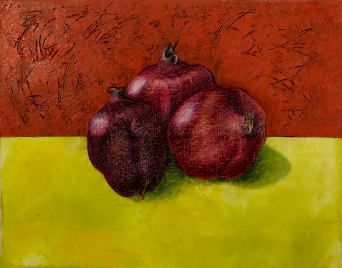 Three Pomegranates