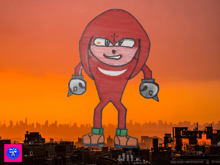 How to draw knuckles from sonic the hedgehog movie