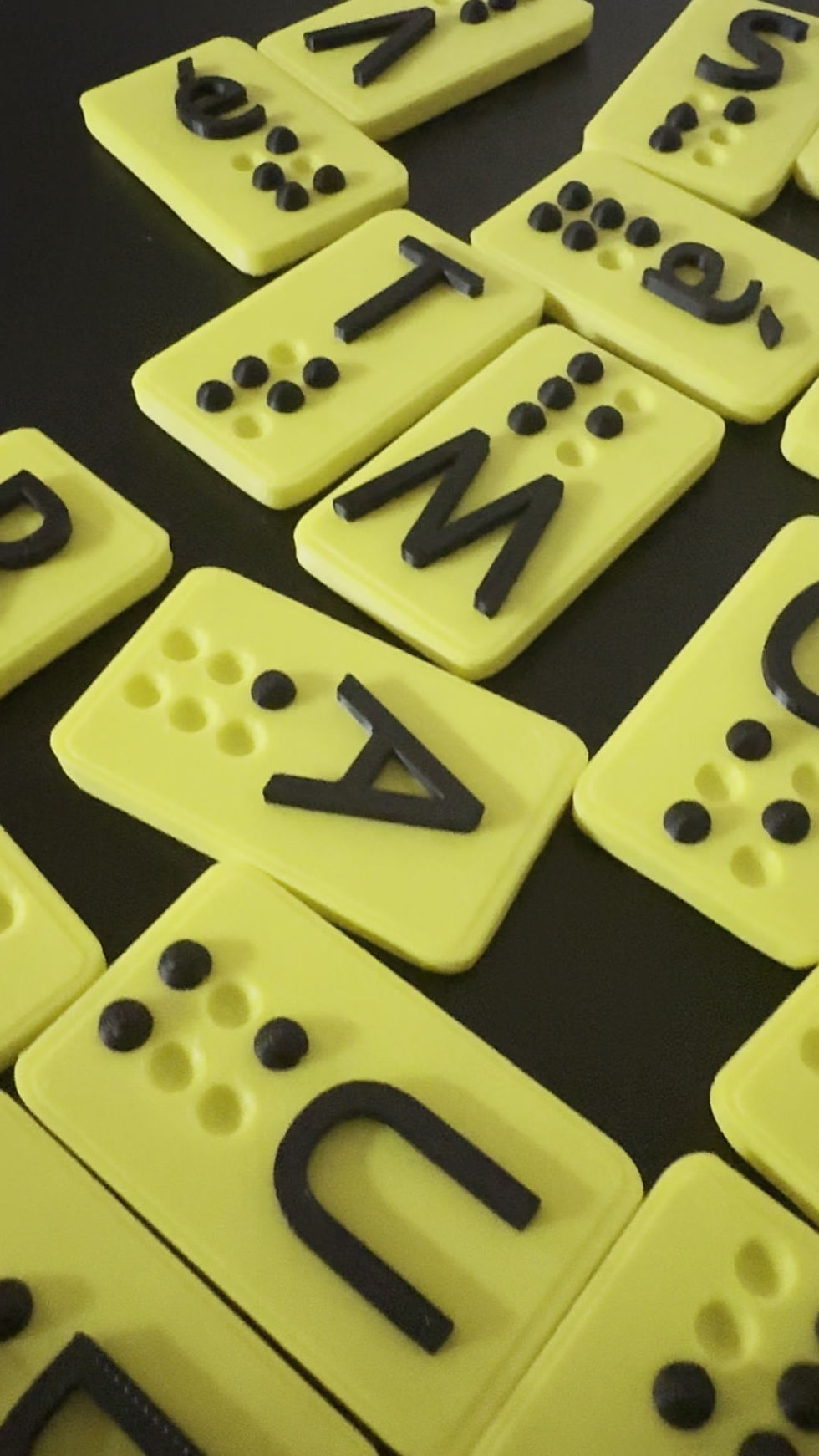 Miniatura: Abecedario braille en 3D