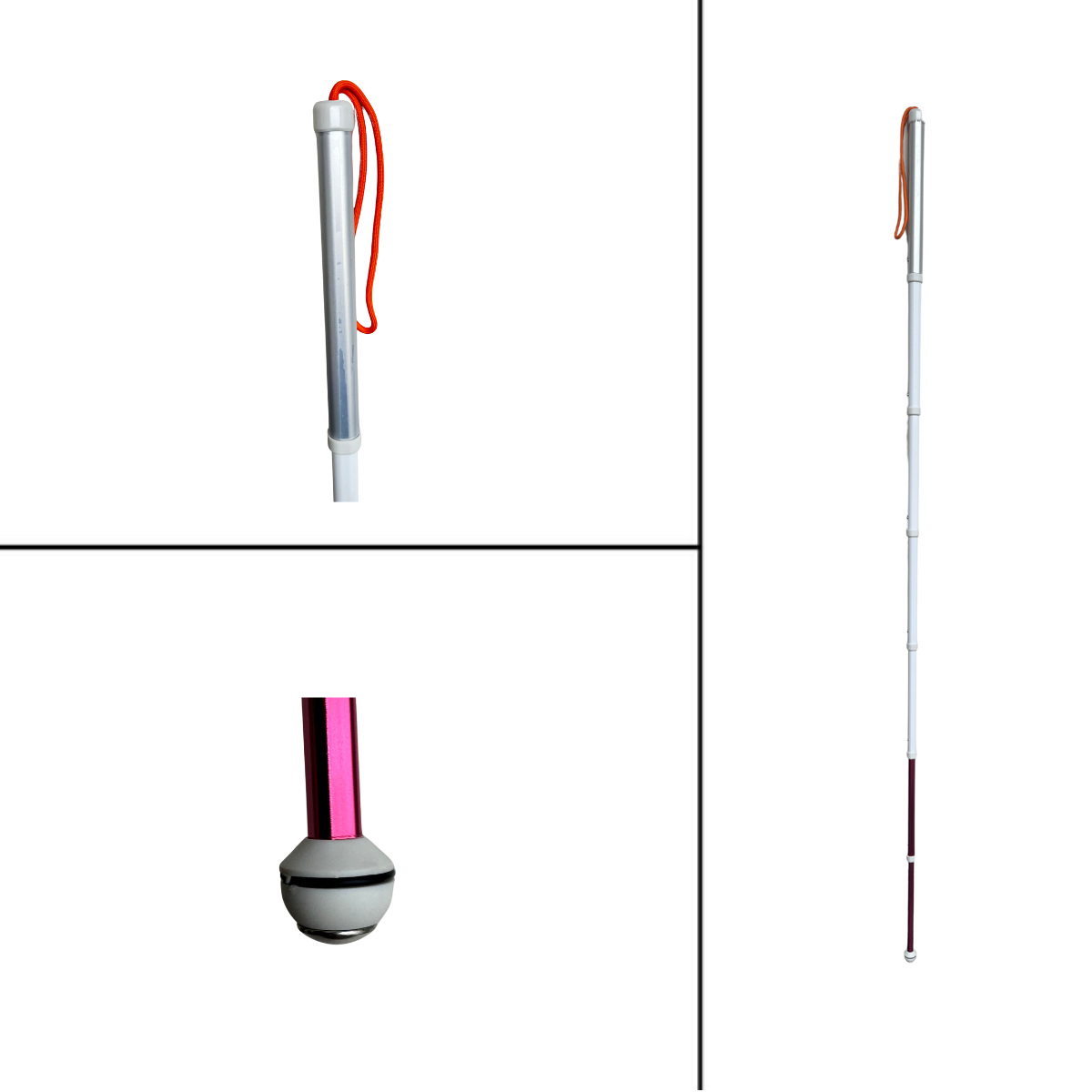 Baston retractil 29 cm - 128 cm