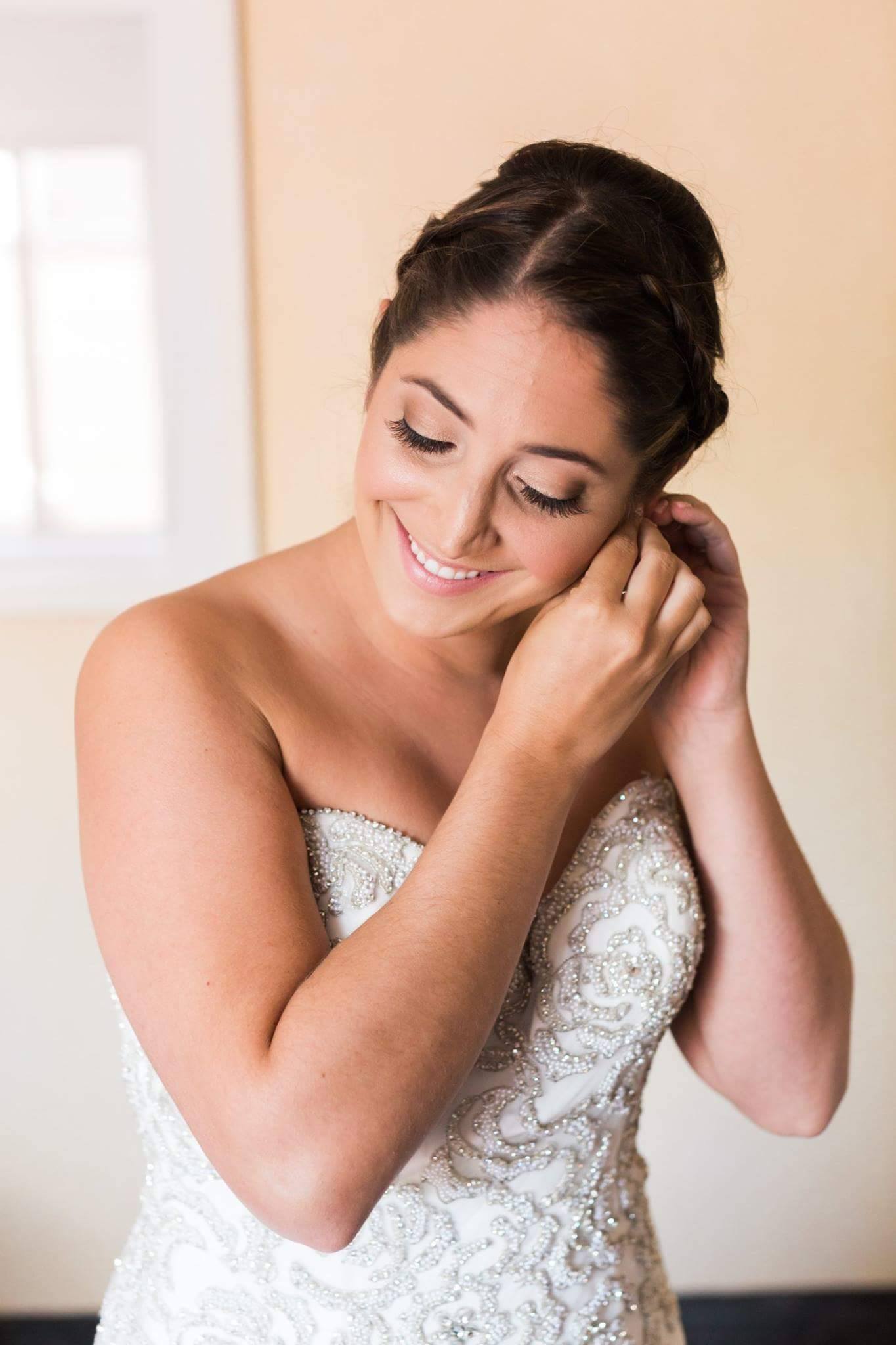 Gorgeous bride Meghan