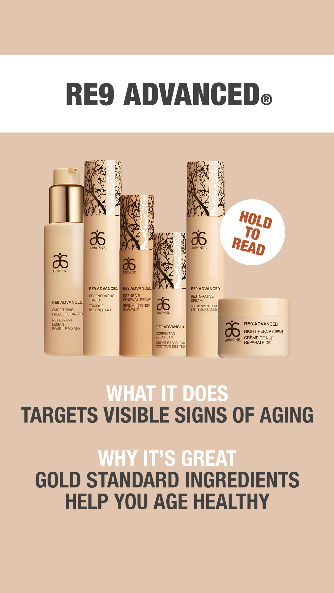 RE9 Advanced Skincare - IG Story Frame 2