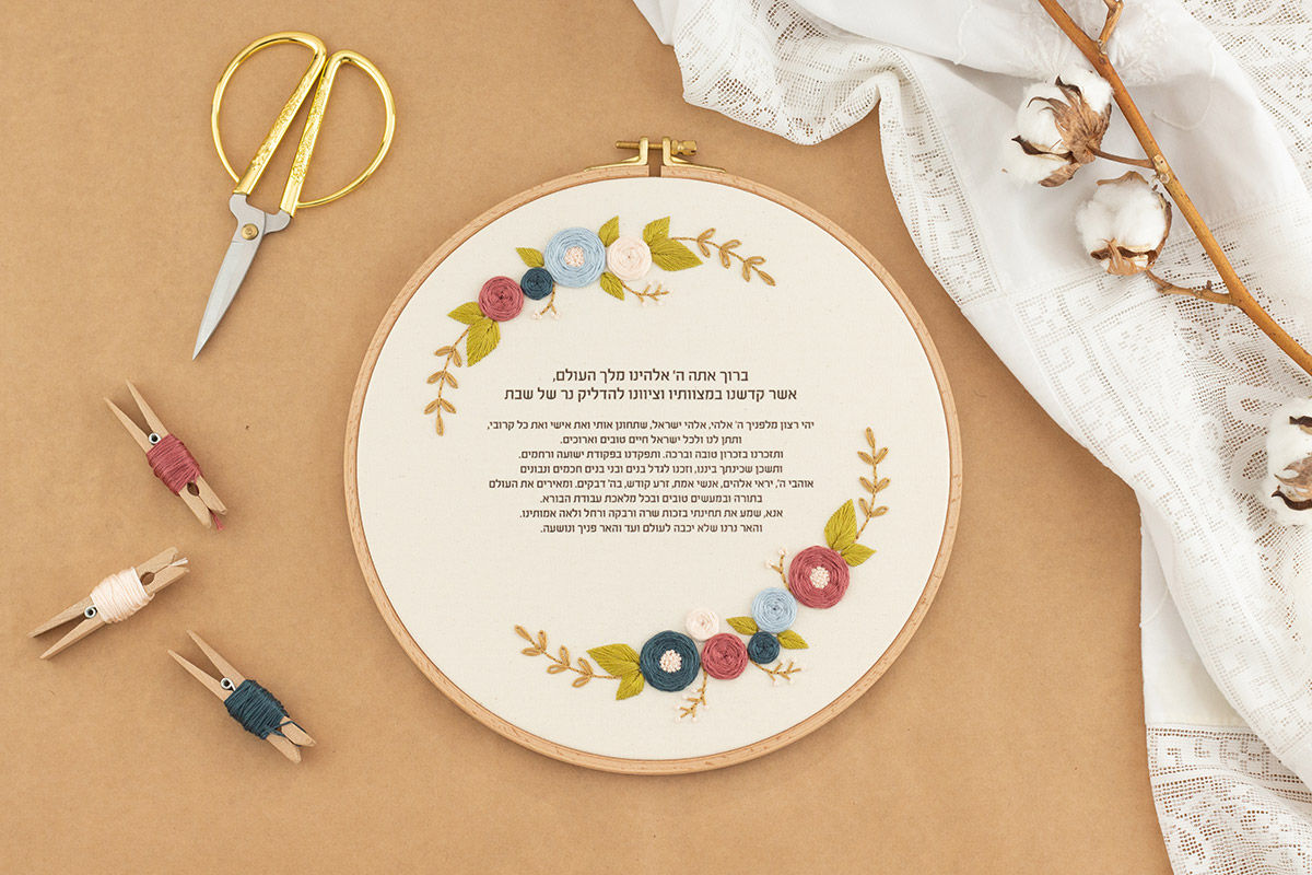 ערכת כלנית | הדלקת נרות