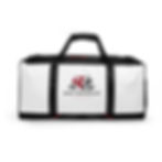 Thumbnail: Duffle WHT/BLK bag