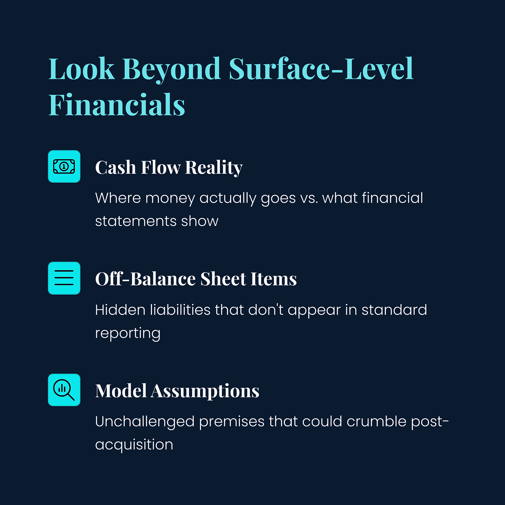 Uncover off-balance-sheet risks in SME financials