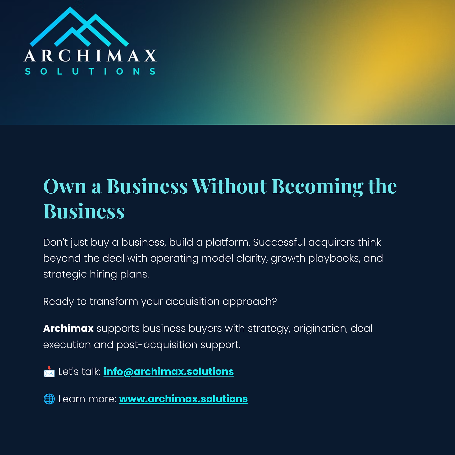 Use integration to create scalable business platforms