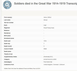 Henry Stroud Death Record