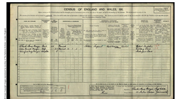 CH Brazier 1911 census