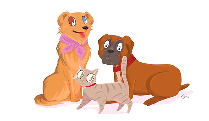 Kala, Tana y Milka