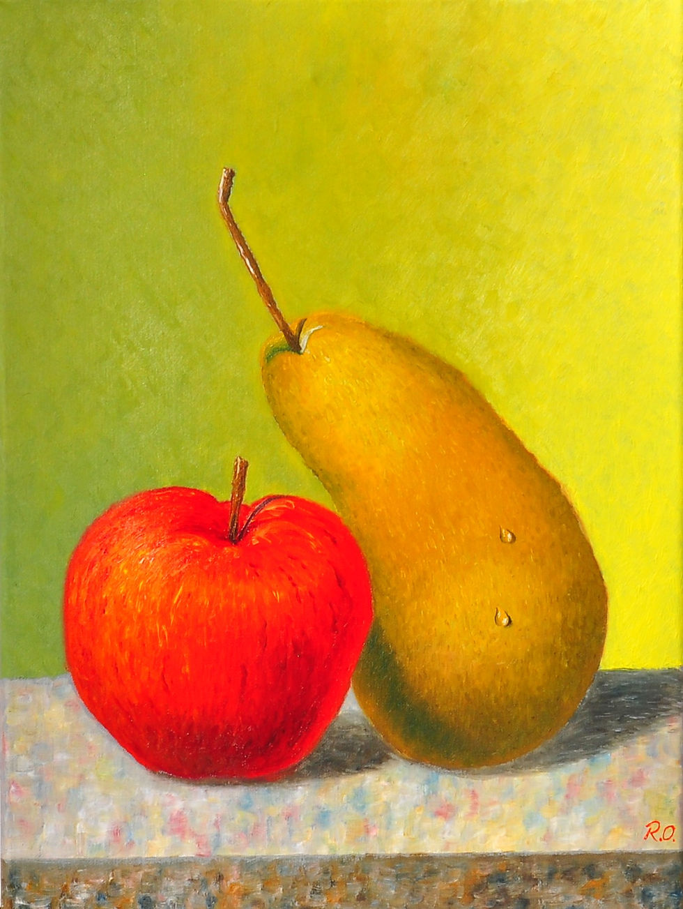 Birne liebt Apfel