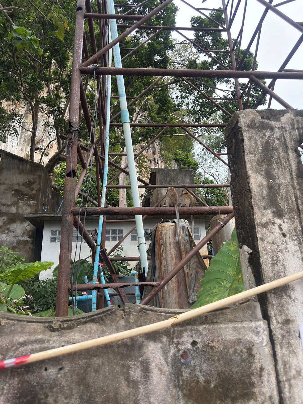 rusty construction site Railay, Thailand