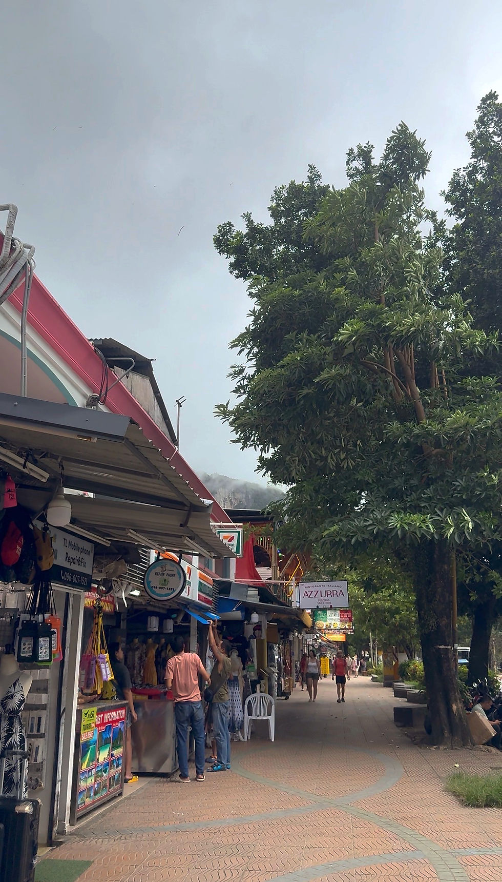 walking street Ao Nang Krabi, Thailand