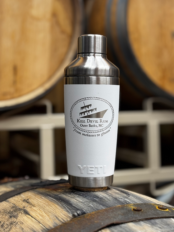 YETI White Rambler 20 oz Cocktail Shaker | Kill Devil Rum