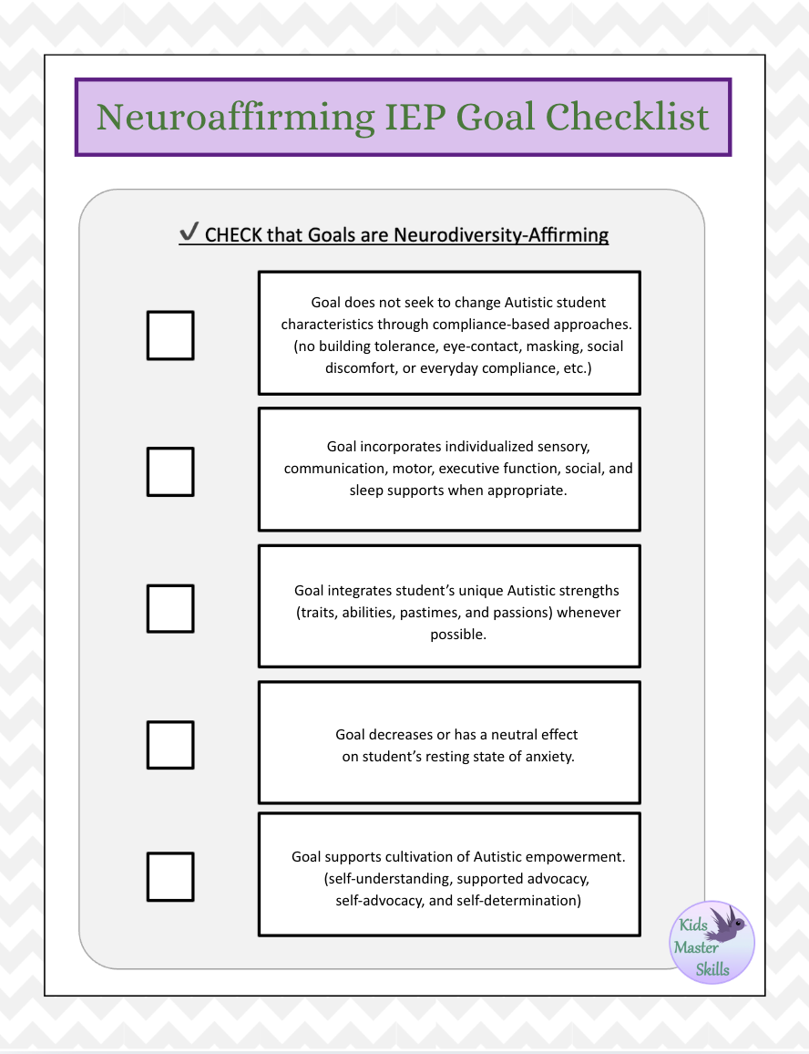 Thumbnail: Neuroaffirming OT Evaluation Toolkit