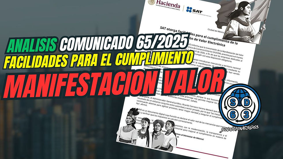 SAT otorga facilidades para el cumplimiento de la Manifestacion de Valor Electronica
