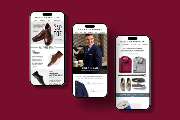 Promotional and editorial emails