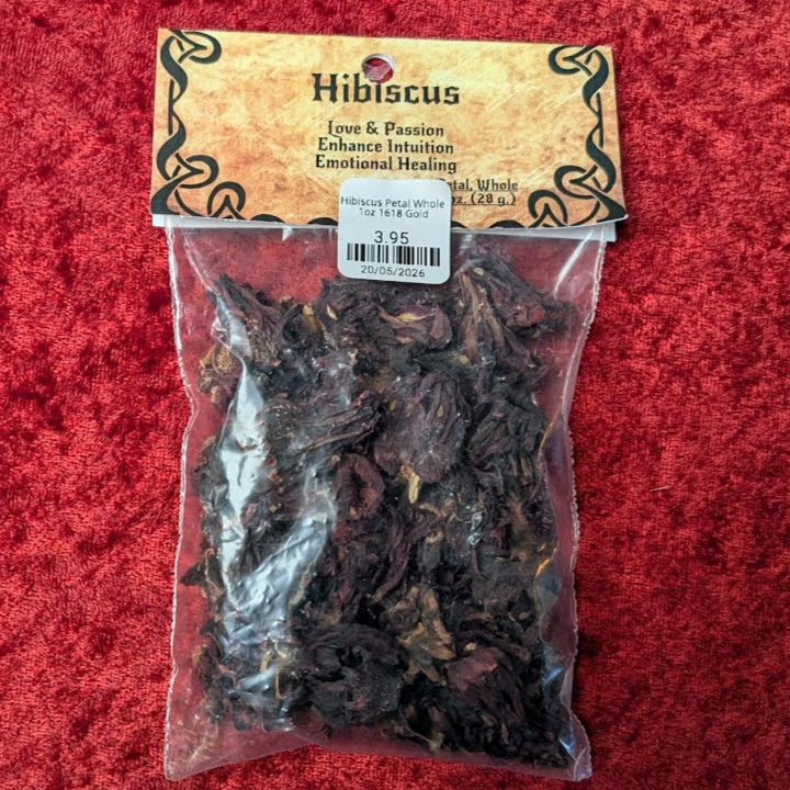 Hibiscus Petal whole 1oz bag