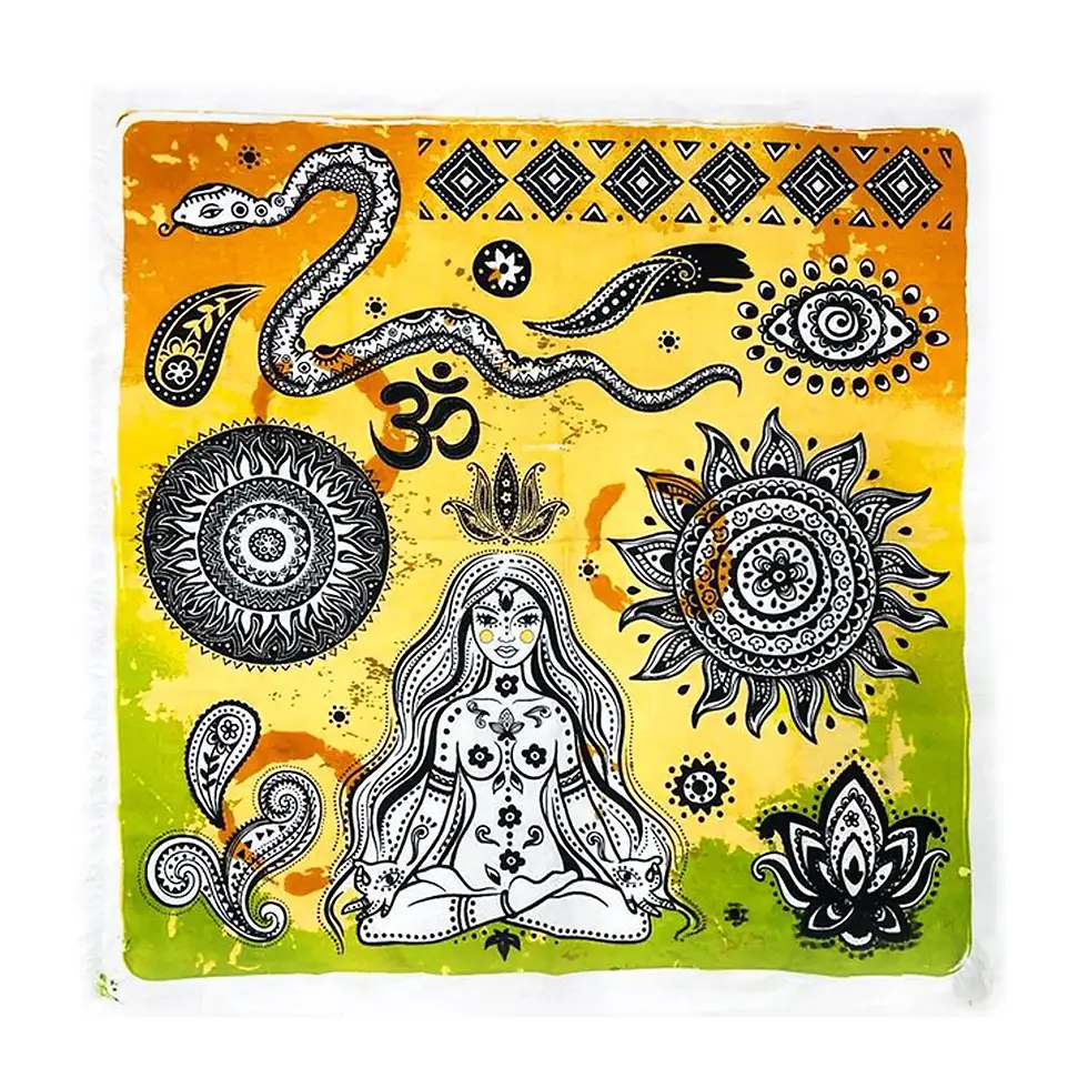 Spiritual Meditation Altar Cloth 18 x 18 in.