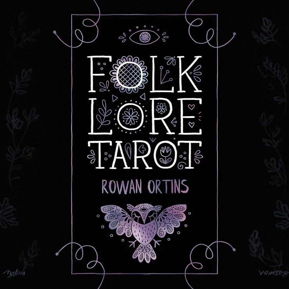 Folklore Tarot Deck by Rowan Ortins