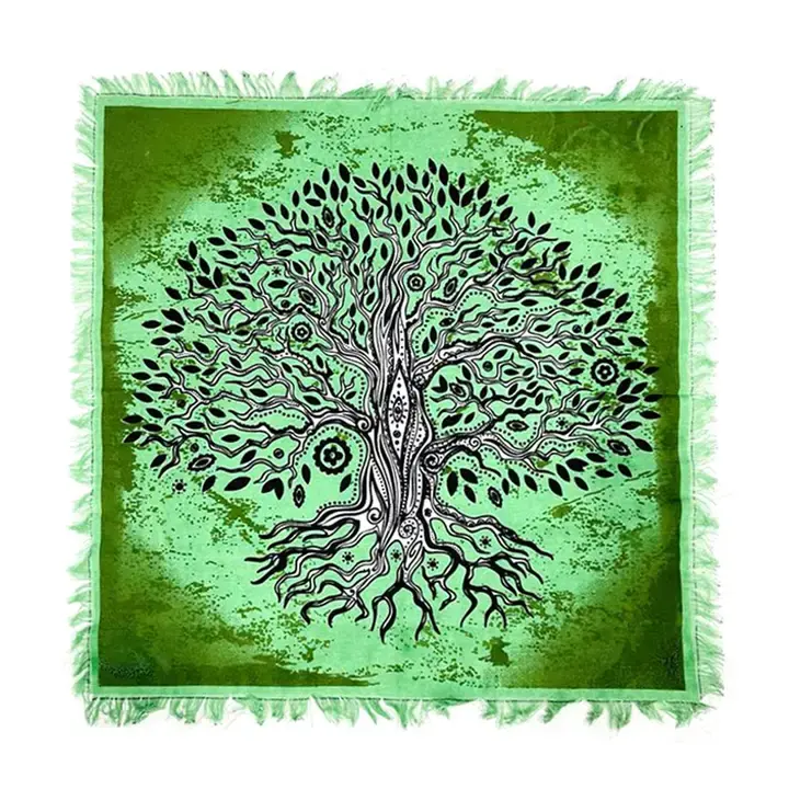 Altar Cloth Tree of Life 18 x 18 inches