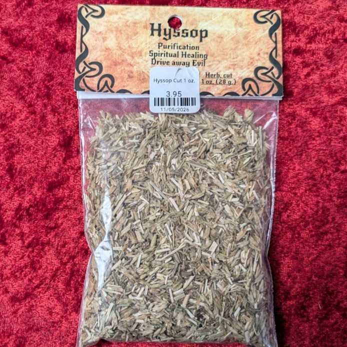 Hyssop cut 1 oz. bag