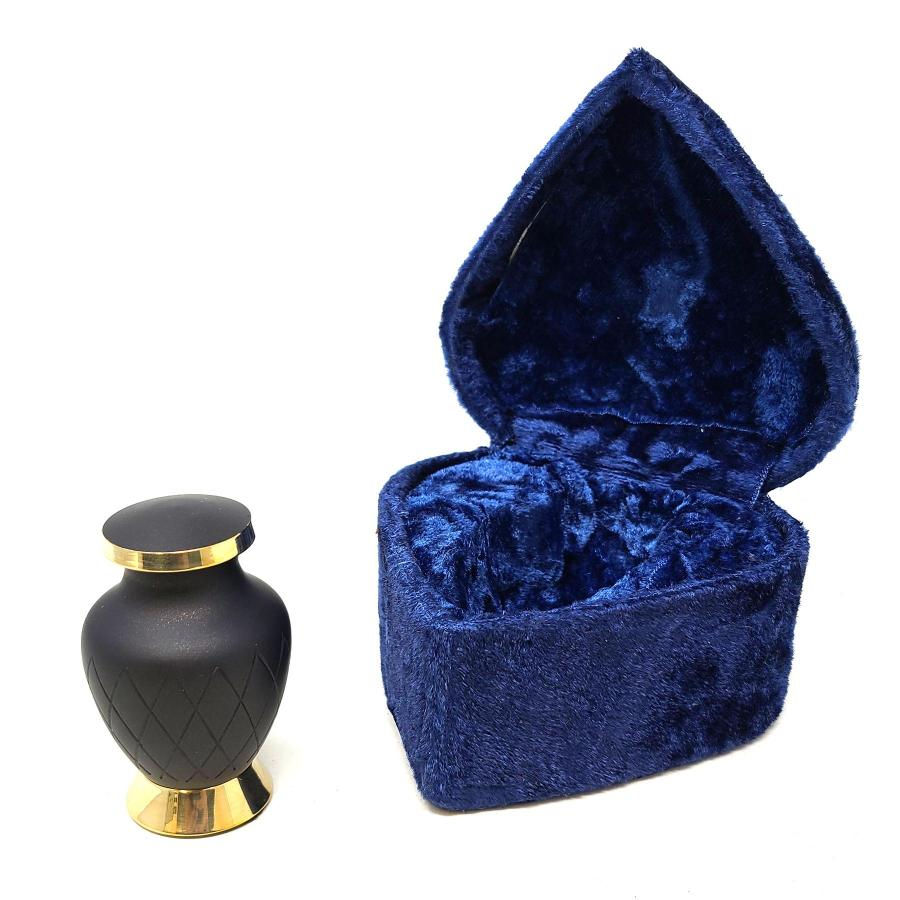 Solid Brass Keepsake Urn Assorted Styles