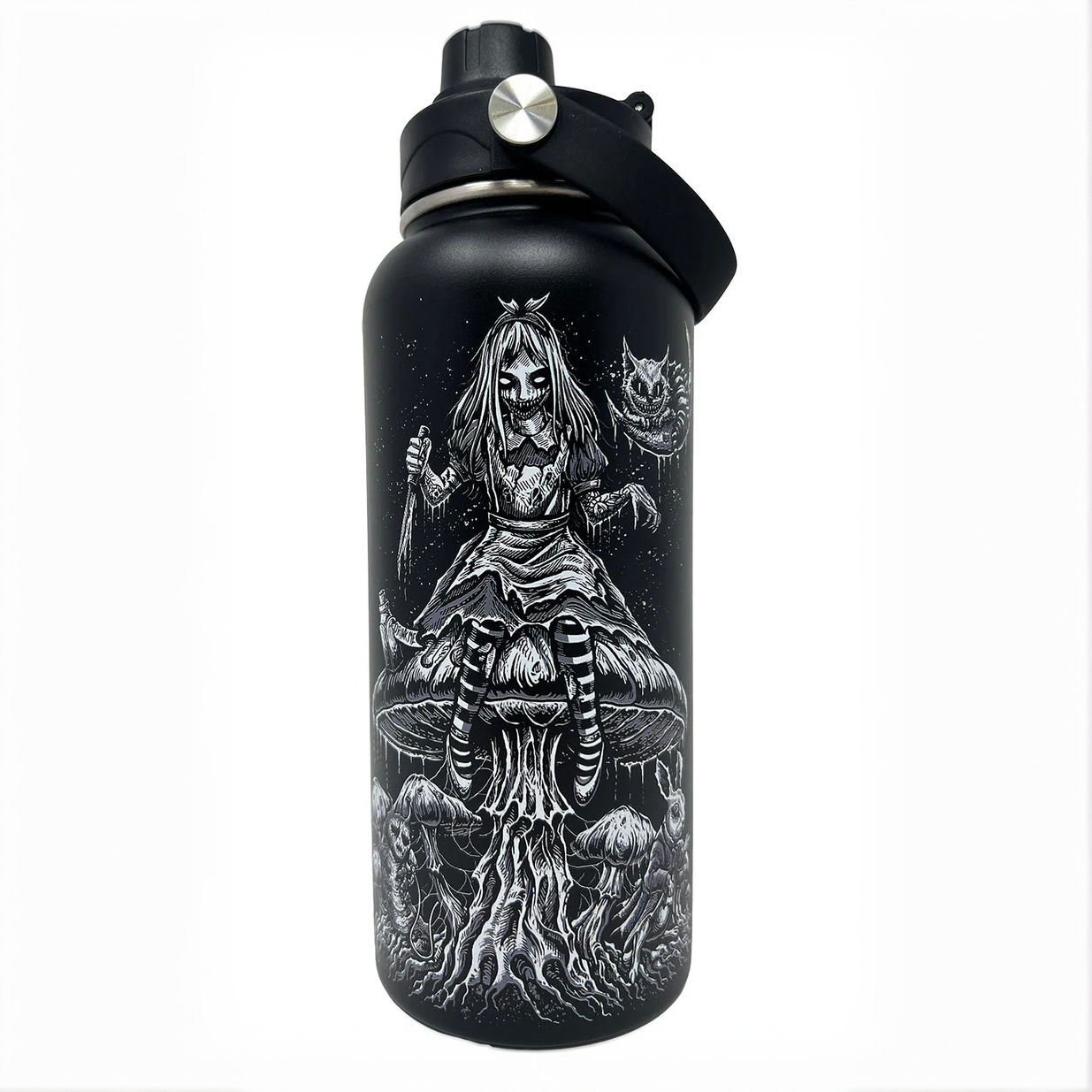Vampire Freaks Alice Down the Rabbit Hole 32 oz. Water Bottle