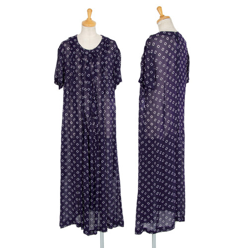 Comme des Garcons Comme des Garcons printed Frill Dress | ma non
