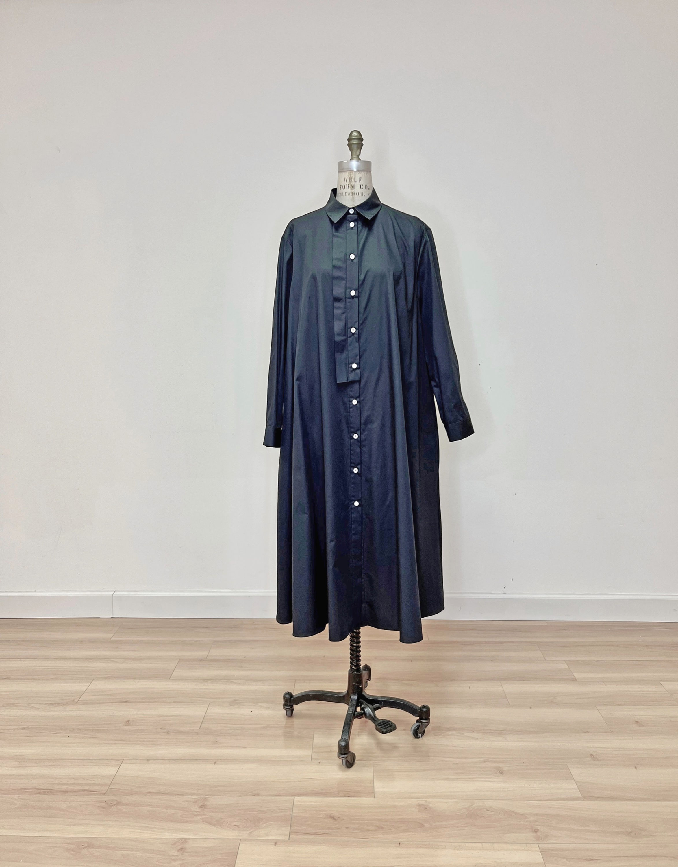 Double Placket Shirt Dress /Pre-order