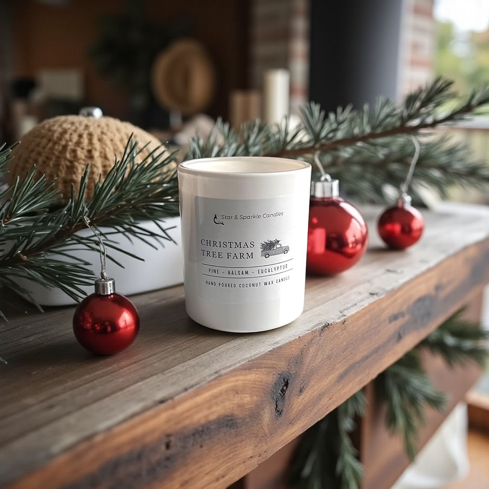 Christmas Tree Farm - Pine Needles Balsam & Eucalyptus - Scented Candle