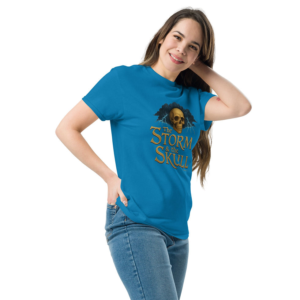 Thumbnail: The Storm & the Skull unisex classic tee
