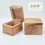 Thumbnail: simple minimalistic olive wood jewelry box handmade in the Holy Land, personalized rosary holder gift for him or her
