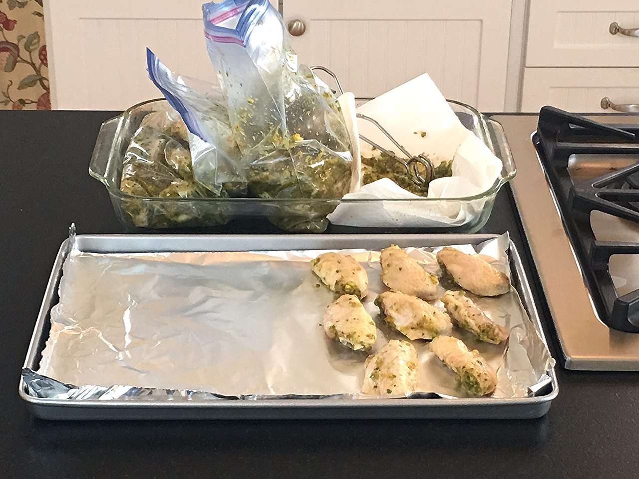 Mango Chutney Chicken Wings