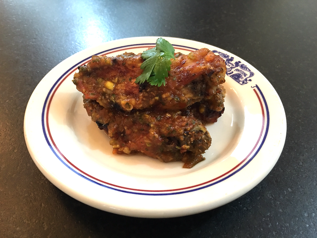 Mango Chutney Chicken Wings