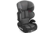 Sillita infantil de 15 a 36 Kg. Asiento elevador con respaldo y sistema de protección lateral, colocada en el sentido de la marcha.